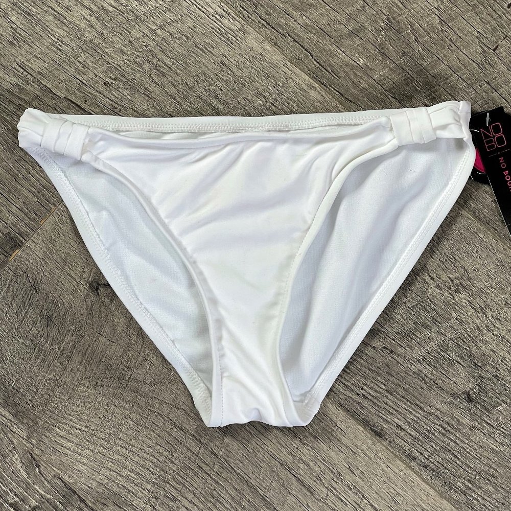 NWT Jrs S 3-5 NO BOUNDARIES White Bikini Swimsuit